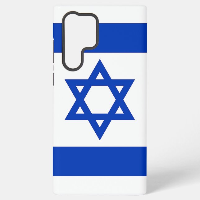 Samsung Galaxy S22 Ultra Case with Israel flag (Back)
