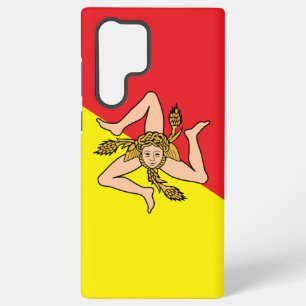 Samsung Galaxy S22 Ultra Case with Sicily flag