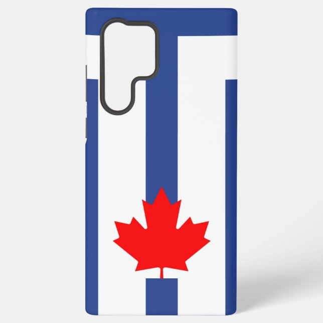 Samsung Galaxy S22 Ultra Case with Toronto flag (Back)