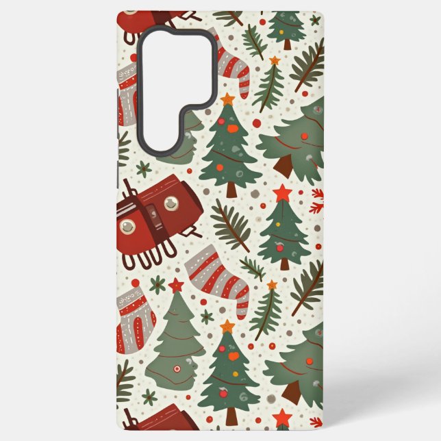Samsung Galaxy S22 Ultra Christmas Case (Back)