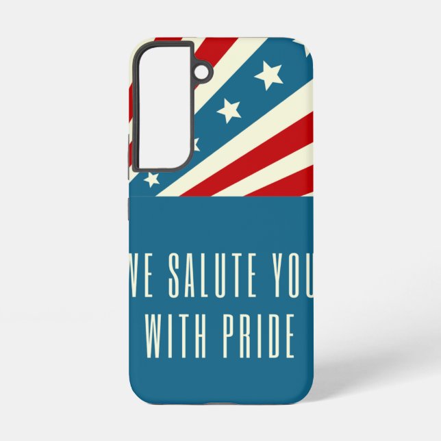 Samsung galaxy s22 USA flag case (Back)