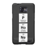 periodic  table  of  elements  Samsung Galaxy S2 Cases