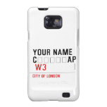 Your Name  C̶̲̥̅̊ãP̶̲̥̅̊t̶̲̥̅̊âíń   Samsung Galaxy S2 Cases