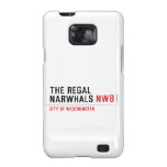 THE REGAL  NARWHALS  Samsung Galaxy S2 Cases
