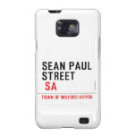 Sean paul STREET   Samsung Galaxy S2 Cases