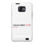 TARKAN BIRICIK  Samsung Galaxy S2 Cases