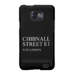 Chibnall Street  Samsung Galaxy S2 Cases