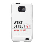 west  street  Samsung Galaxy S2 Cases