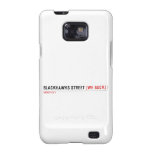 Blackhawks street  Samsung Galaxy S2 Cases