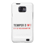 TEMPER D  Samsung Galaxy S2 Cases