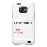 KAT-BOY STREET     Samsung Galaxy S2 Cases