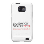 SANDWICH STREET  Samsung Galaxy S2 Cases