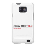 Friday street  Samsung Galaxy S2 Cases