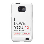 I Love You  Samsung Galaxy S2 Cases