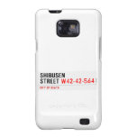 shibusen street  Samsung Galaxy S2 Cases