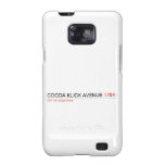COCOA KLICK AVENUE  Samsung Galaxy S2 Cases