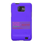 Ruchi Street  Samsung Galaxy S2 Cases