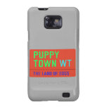 Puppy town  Samsung Galaxy S2 Cases