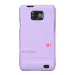 I Love MONiCA.SY  Samsung Galaxy S2 Cases