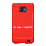 Think like a scientist  Samsung Galaxy S2 Cases