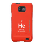 HE  Samsung Galaxy S2 Cases