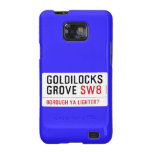 GOLDILOCKS GROVE  Samsung Galaxy S2 Cases