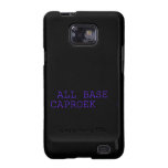  all base  caproek  Samsung Galaxy S2 Cases