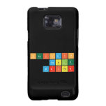 Periodic Table Writer  Samsung Galaxy S2 Cases