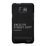 Jocelyn  Street  Samsung Galaxy S2 Cases