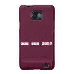 mary joy ferrer  Samsung Galaxy S2 Cases