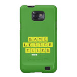 Game
 Letter
 Tiles  Samsung Galaxy S2 Cases