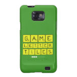 Game
 Letter
 Tiles  Samsung Galaxy S2 Cases