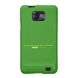 Hope keep calm and stay with me kaddu forever  Samsung Galaxy S2 Cases