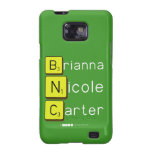 Brianna
 Nicole
 Carter  Samsung Galaxy S2 Cases