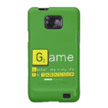 Game
 Letter  me n my life
 Tile TABASSUM  Samsung Galaxy S2 Cases