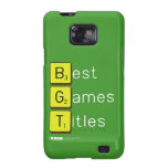 Best
 Games
 Titles  Samsung Galaxy S2 Cases