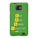 Eat
 Play
 Sleep
 Internet  Samsung Galaxy S2 Cases