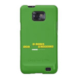 I LOVE YOU           NJABULO  Samsung Galaxy S2 Cases