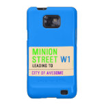 Minion Street  Samsung Galaxy S2 Cases
