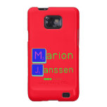 Marion
 Janssen  Samsung Galaxy S2 Cases