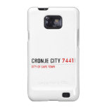 Cronje City  Samsung Galaxy S2 Cases