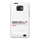 wonderwall  Samsung Galaxy S2 Cases