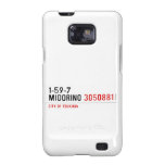 1-59-7  MIDORINO  Samsung Galaxy S2 Cases