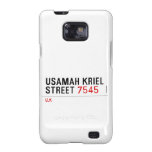 usamah kriel street  Samsung Galaxy S2 Cases