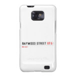 Baywood Street  Samsung Galaxy S2 Cases