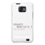 franco    mabila's  Samsung Galaxy S2 Cases