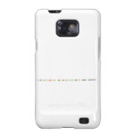 es mejor no tener cosas que tener cosas y no tener con quien compartirlas  Samsung Galaxy S2 Cases