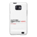 LALITH BHAI KUMAR STREET  Samsung Galaxy S2 Cases