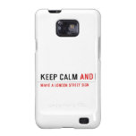 KEEP CALM  Samsung Galaxy S2 Cases