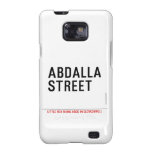 Abdalla  street   Samsung Galaxy S2 Cases